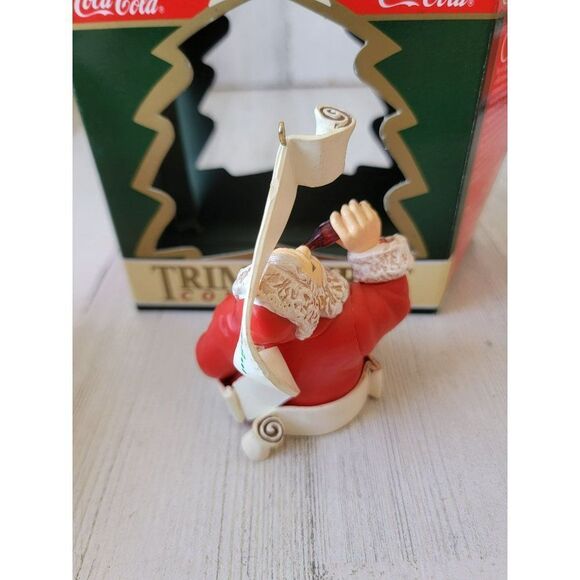 Coca-Cola Merry Christmas and Happy New year 1949 trim a tree ornament Xmas - Picture 5 of 9